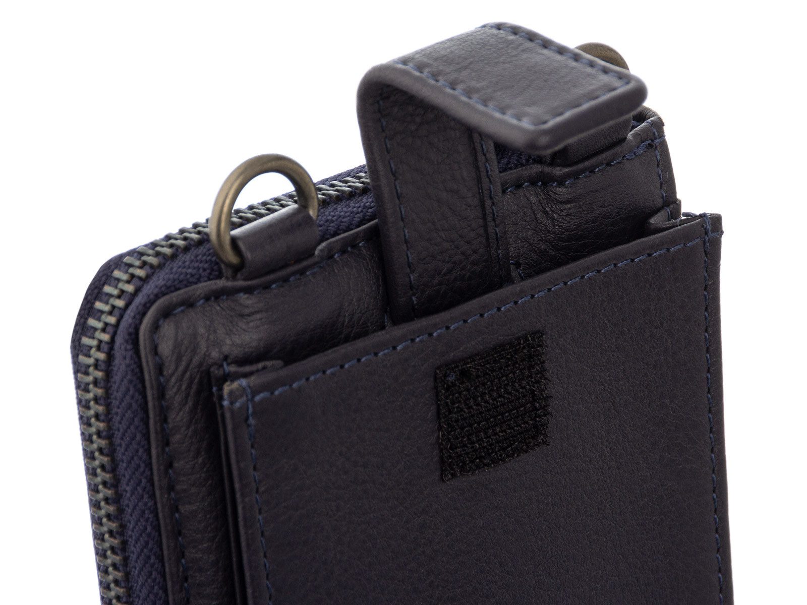 HARBOUR 2nd Schultertasche Pamela Mobilebag-Style Leder Handytasche/Geldbörse (1 Stück, 1-tlg., B/H/T)ca. 11/19,5/3 cm), Leder