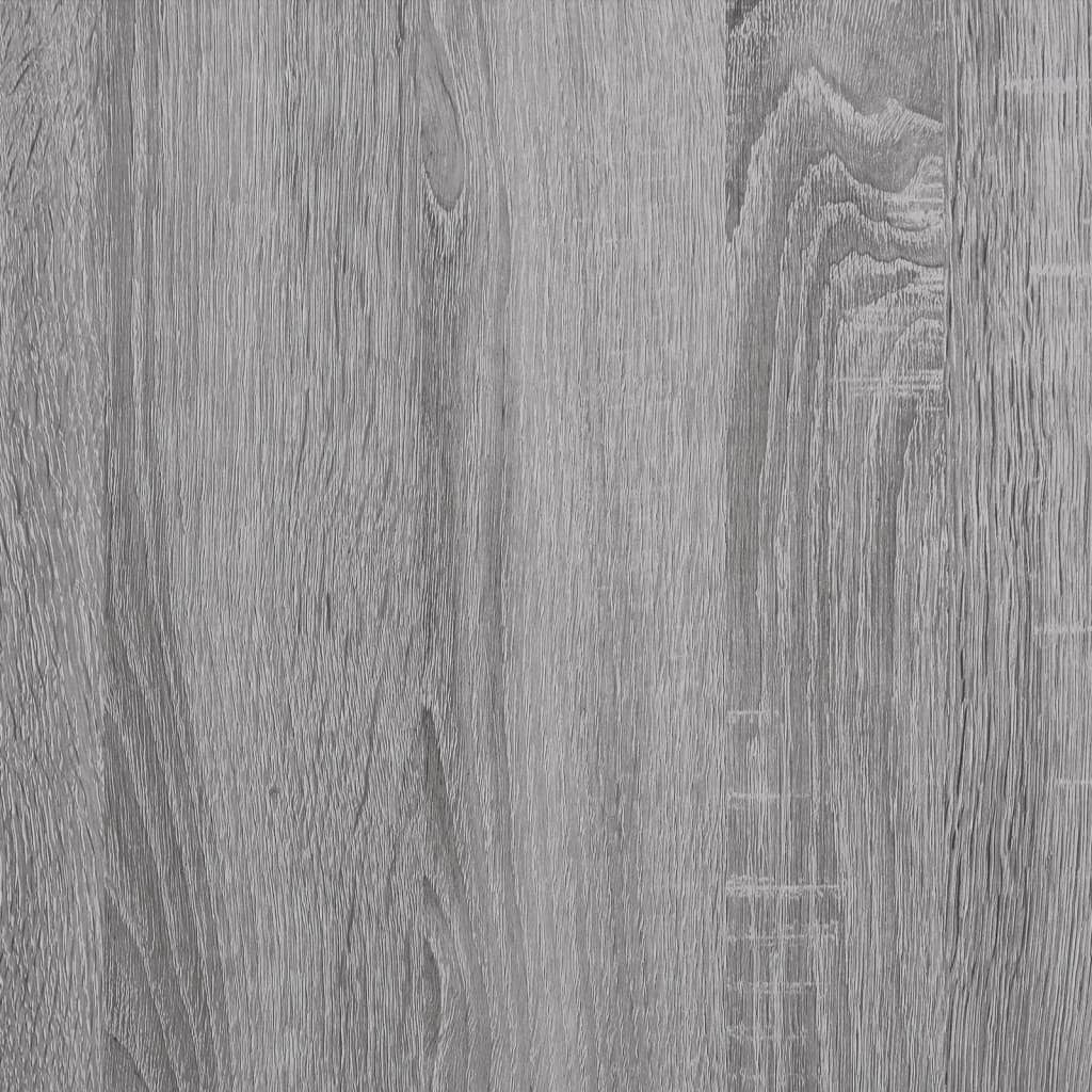 Holzwerkstoff 80x35,5x180 Grau Sonoma cm Schuhschrank vidaXL Regal