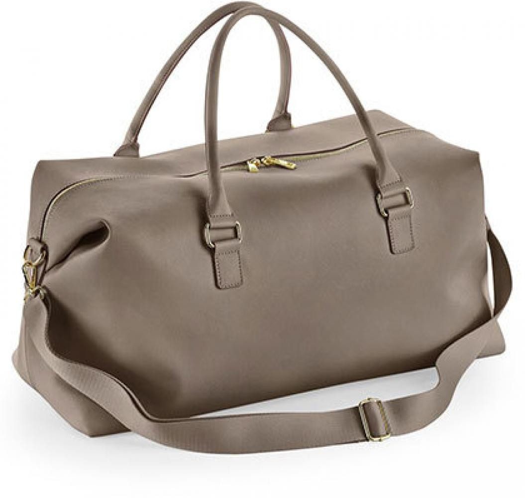 BagBase Umhängetasche Boutique Weekender Lederoptik