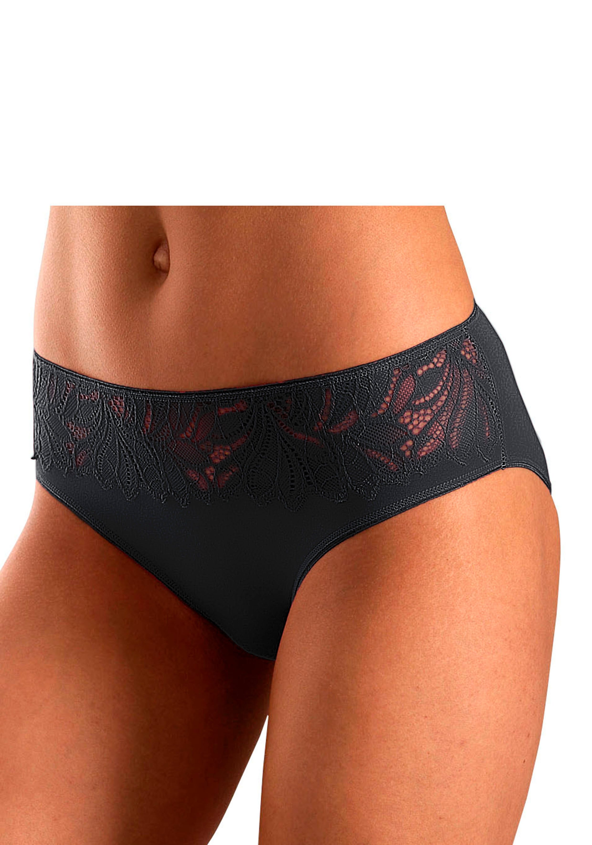 Vivance by Lascana Jazz-Pants Slips (5er-Pack) aus elastischer Baumwoll-Qualität