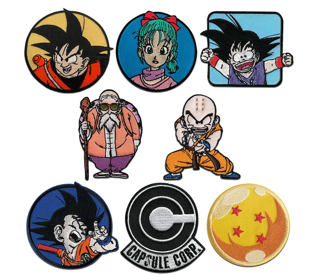 Thumbnail - Dragon Ball Aufnäher Bügelbild, Aufbügler, Applikationen, Patches, Flicken, zum aufbügeln, Polyester, Dragon Ball © Caps...