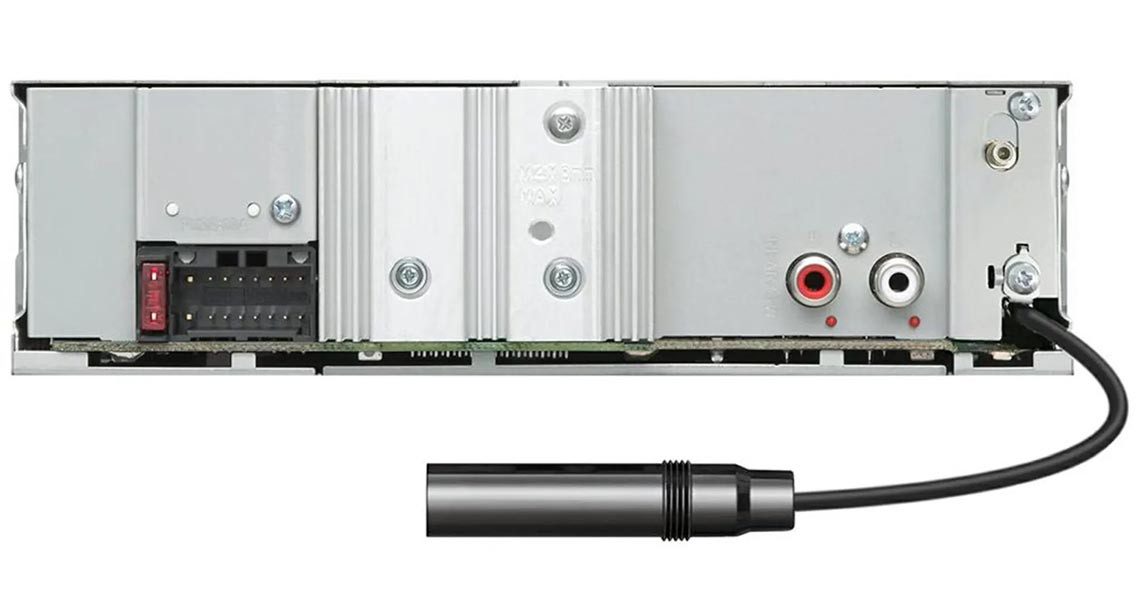 KENWOOD KMM-DAB307 DAB+ USB Autoradio Autoradio (RDS, AM/FM Radio, Animiertes Display, Bluetooth, DAB+, AUX Eingang, 1 DIN)