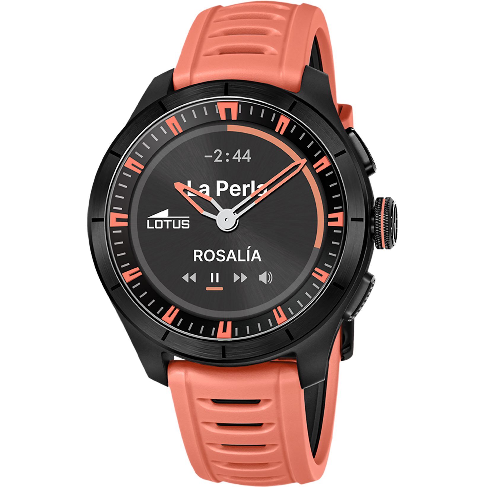 Lotus Connected Full D Smartwatch, Armbanduhr, Herrenuhr, Bluetooth, Kamera-Fernbedienung, Schrittzähler