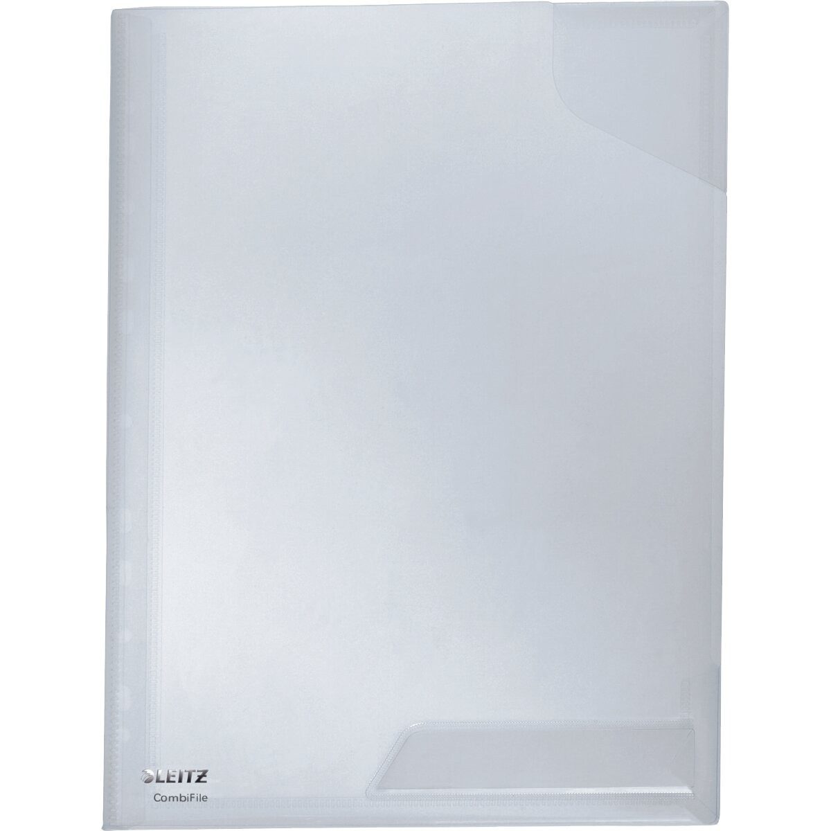 LEITZ Prospekthülle Sicht- und Prospekthüllen CombiFile Hardback A4 PP glasklar VE=3 Stück