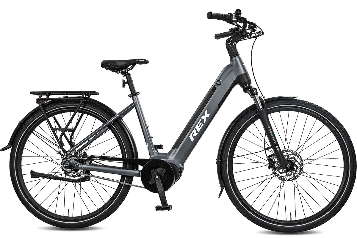 Thumbnail - REX E-Bike 28 zoll Elektrofahrrad, Cityrad, Pedelec mit 36V 13Ah Akku, 468Wh, SHIMANO, Mittelmotor, (Bis 120 kg belastba...