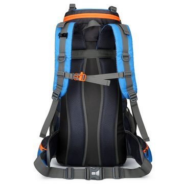 Skien Wanderrucksack 70L Wasserdichter leichter Wanderrucksack für Klettern Camping Reisen