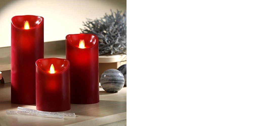 Luna24 simply great ideas... LED-Kerze 3er-Set, magische LED-Kerze mit täus günstig online kaufen