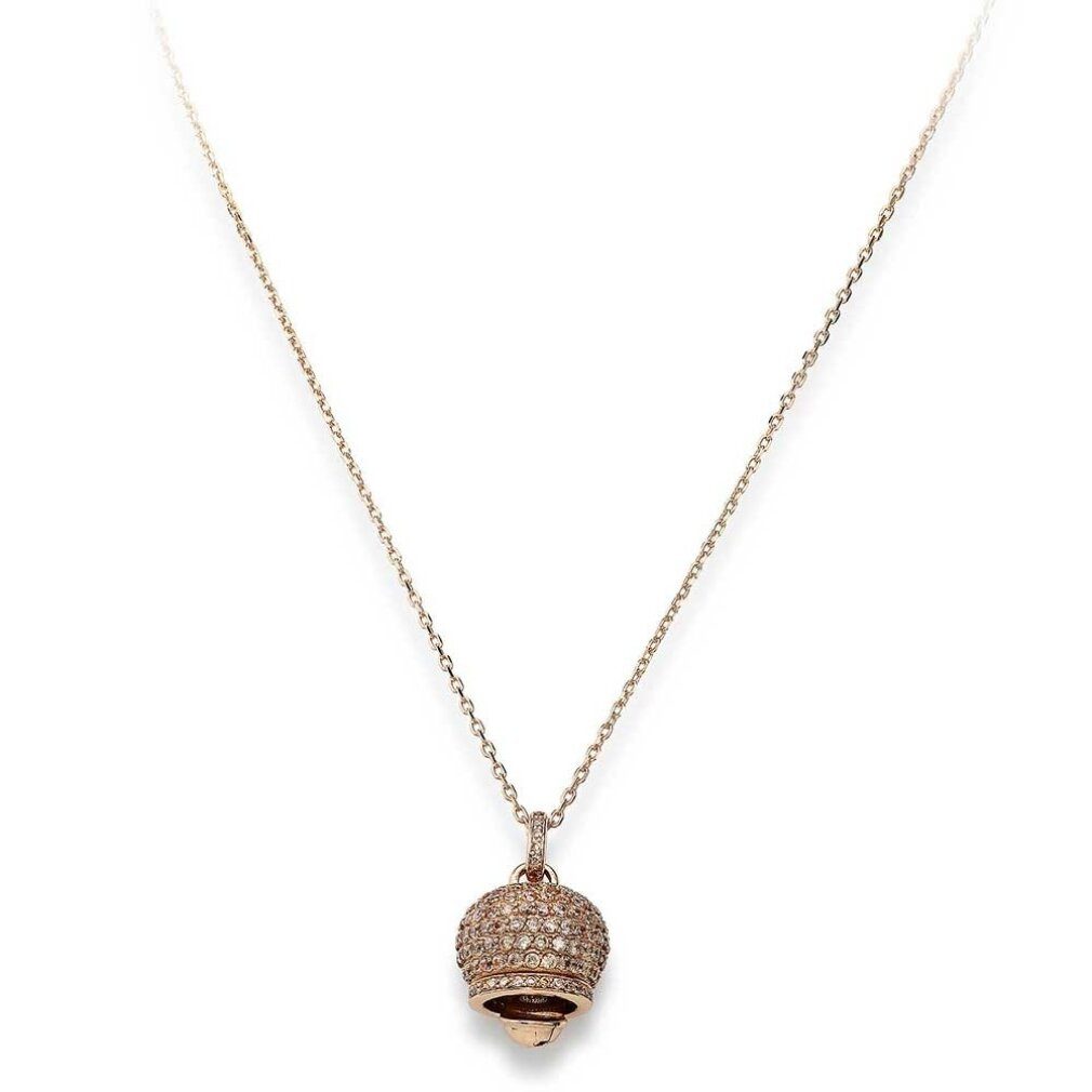 Amen Kette mit Einhänger Mod. CAMPANELLA ARGENTO ROSE GOLD