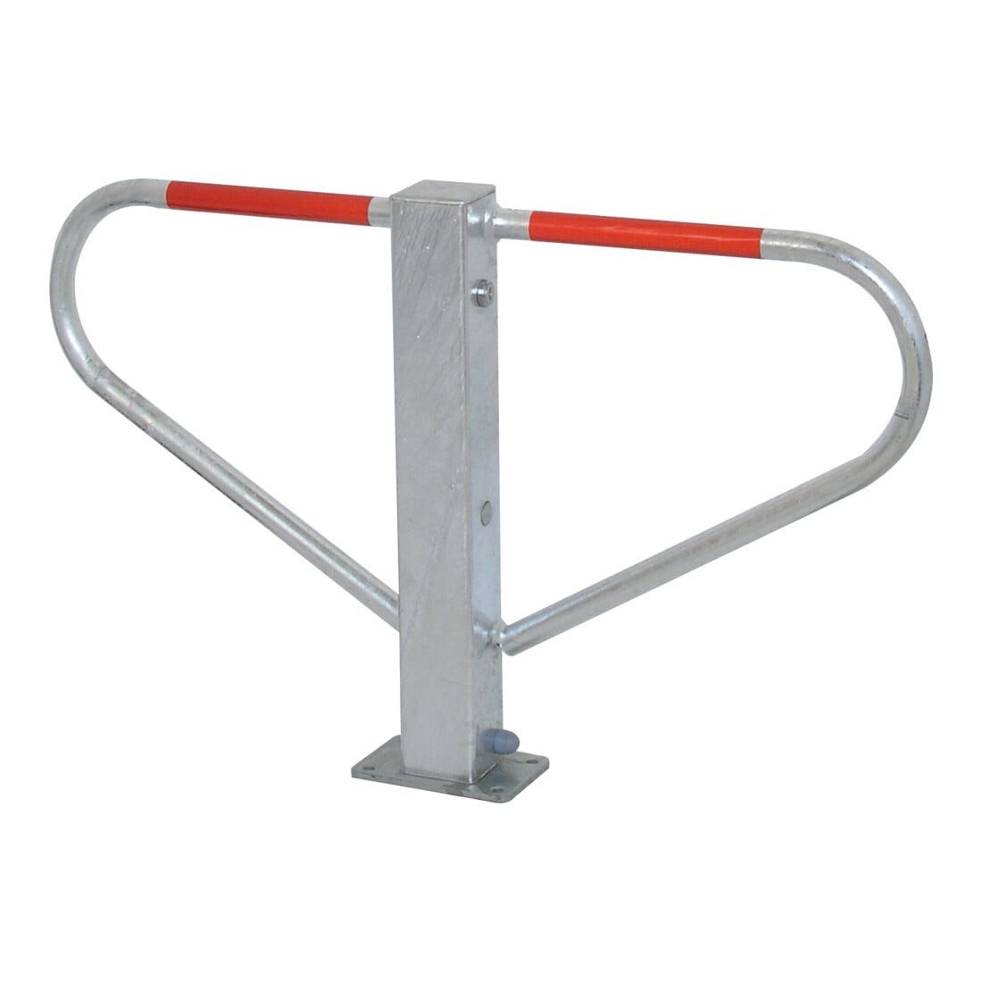 SCHAKE Absperrpfosten Schake Parkplatzsperre H500xB800 mm verzinkt mit Profilzylinder zum Au