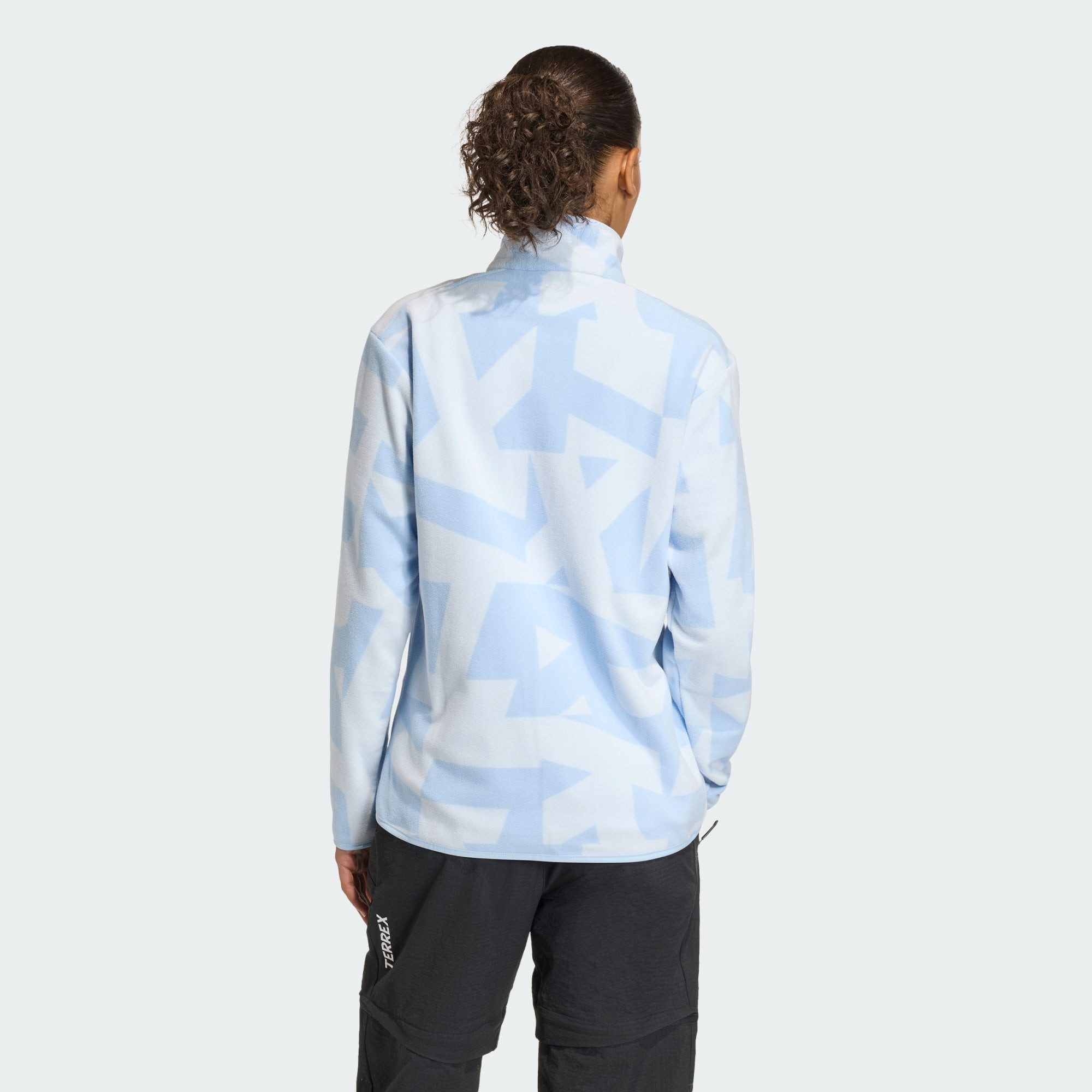 adidas TERREX Fleecejacke TERREX MULTI PRINTED FULL-ZIP FLEECEJACKE (1-St)