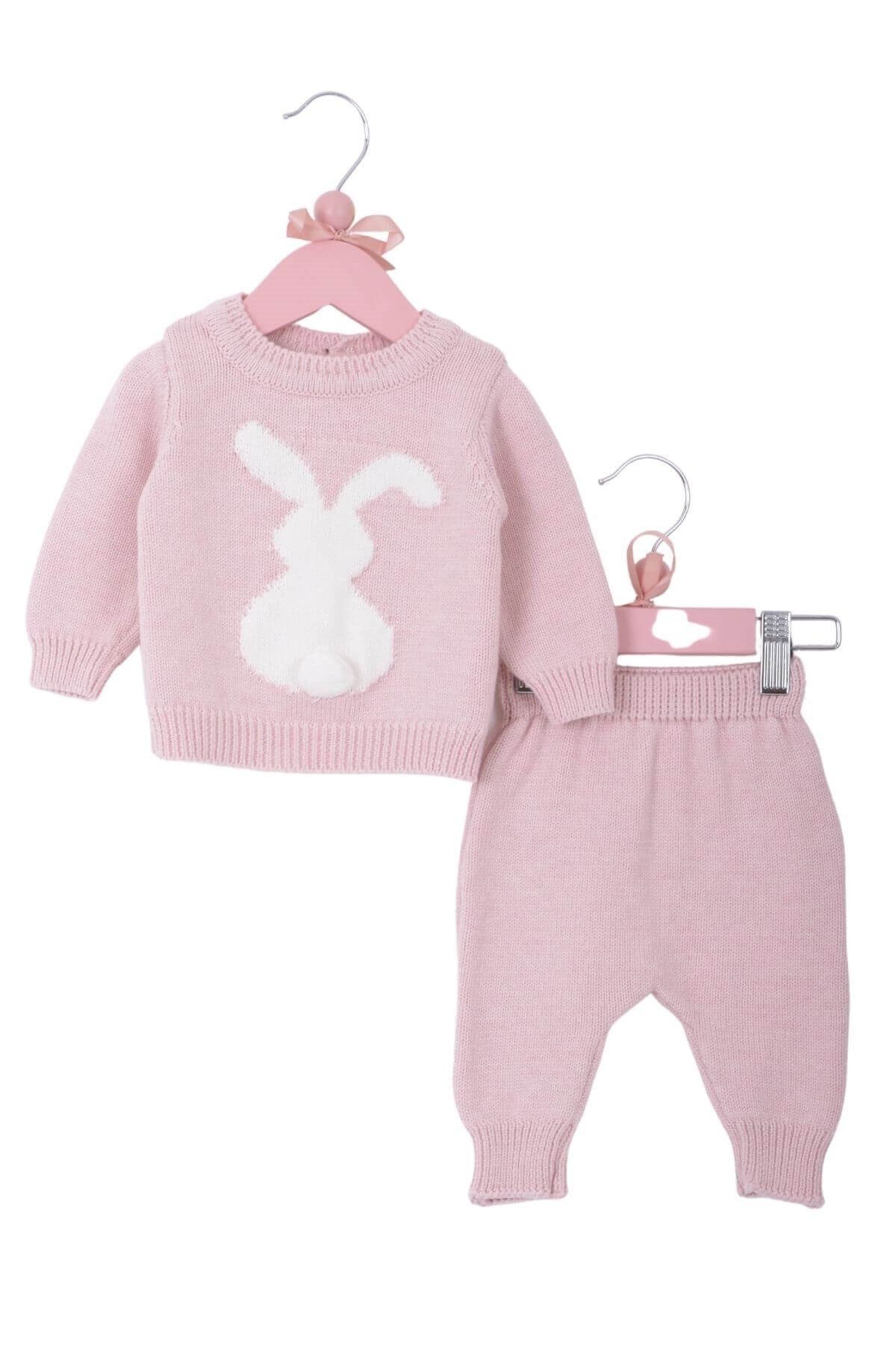 Minora Strickkleid Minora Baby Kleidung Hose und Pullover- Gestricktes