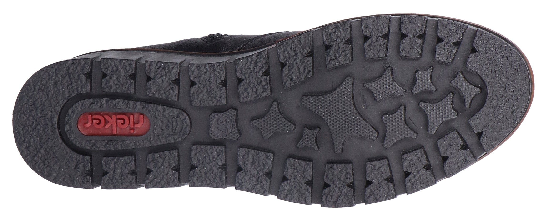 Rieker Winterstiefelette mit modischem 4,5 cm Keilabsatz