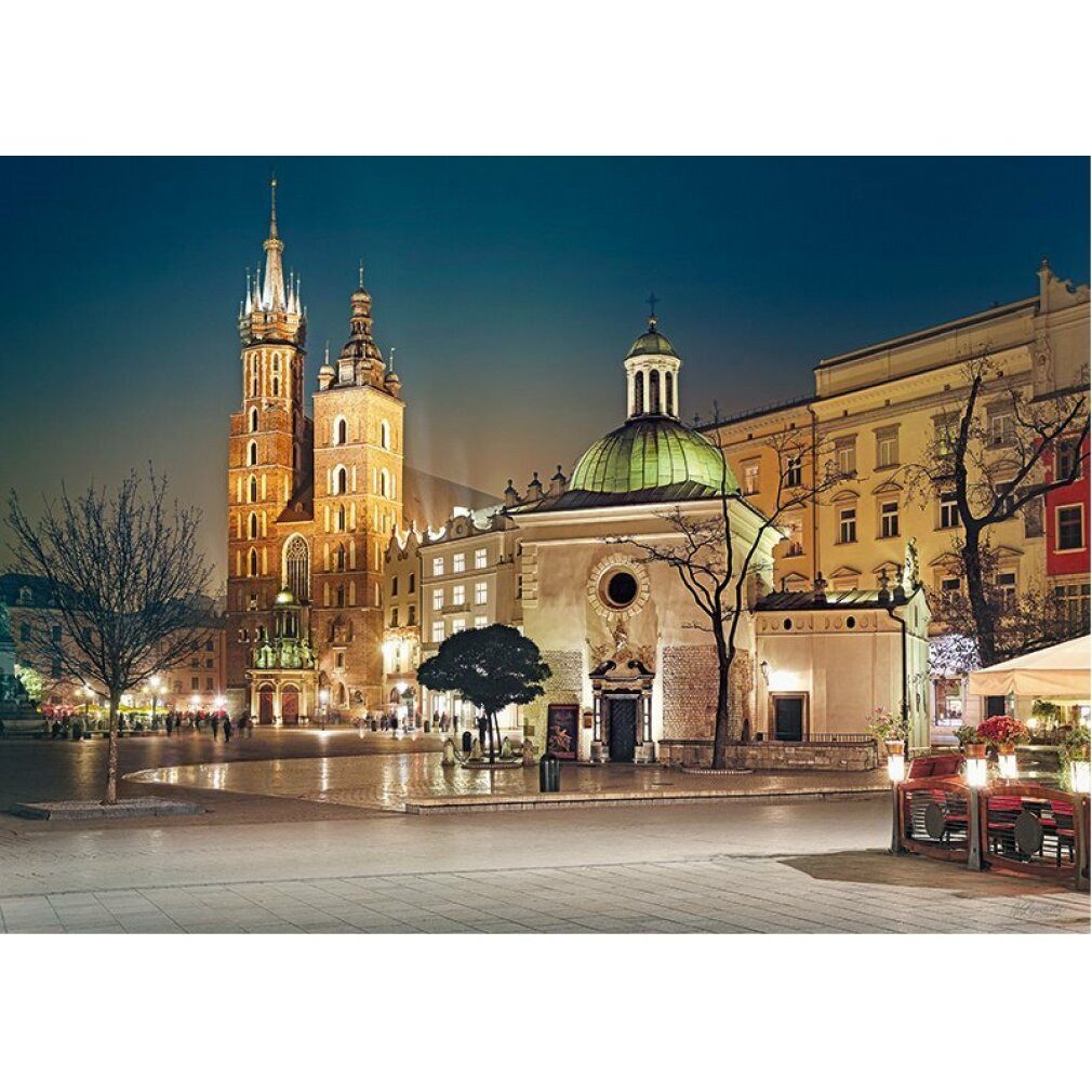 Cherry Puzzle CHERRY PAZZI Puzzle Königlicher Marktplatz in Krakau, Polen 1000 Teile, Puzzleteile