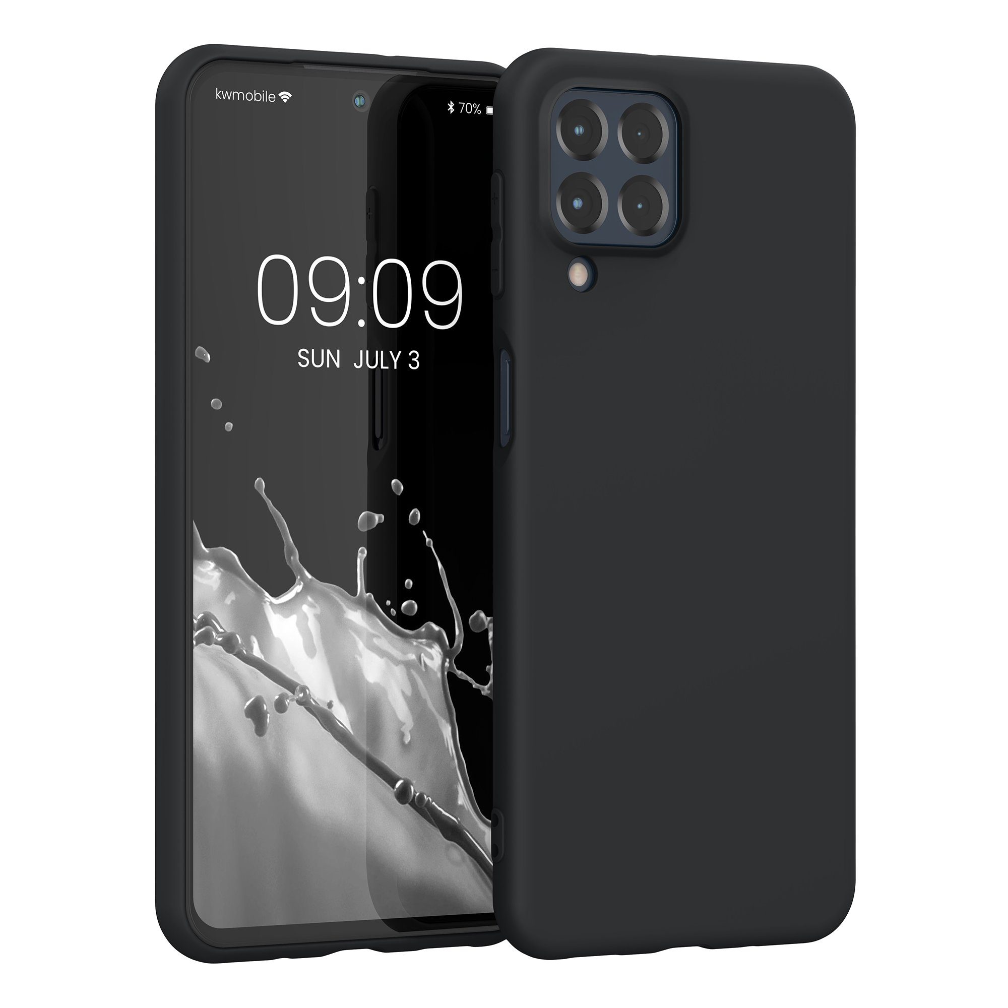kwmobile Handyhülle Hülle für Samsung Galaxy M53 5G, Hülle Silikon - Soft Handyhülle - Handy Case Cover