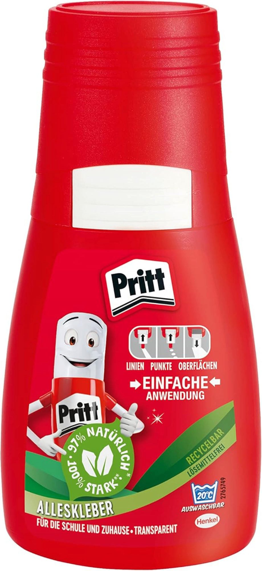 PRITT Bastelkleber Pritt Alleskleber 50g - Universalkleber für viele Materialien