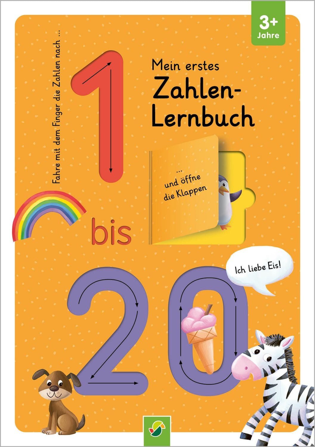 Mein erstes Zahlen Lernbuch mit Spurrillen und Klappen / diverse
