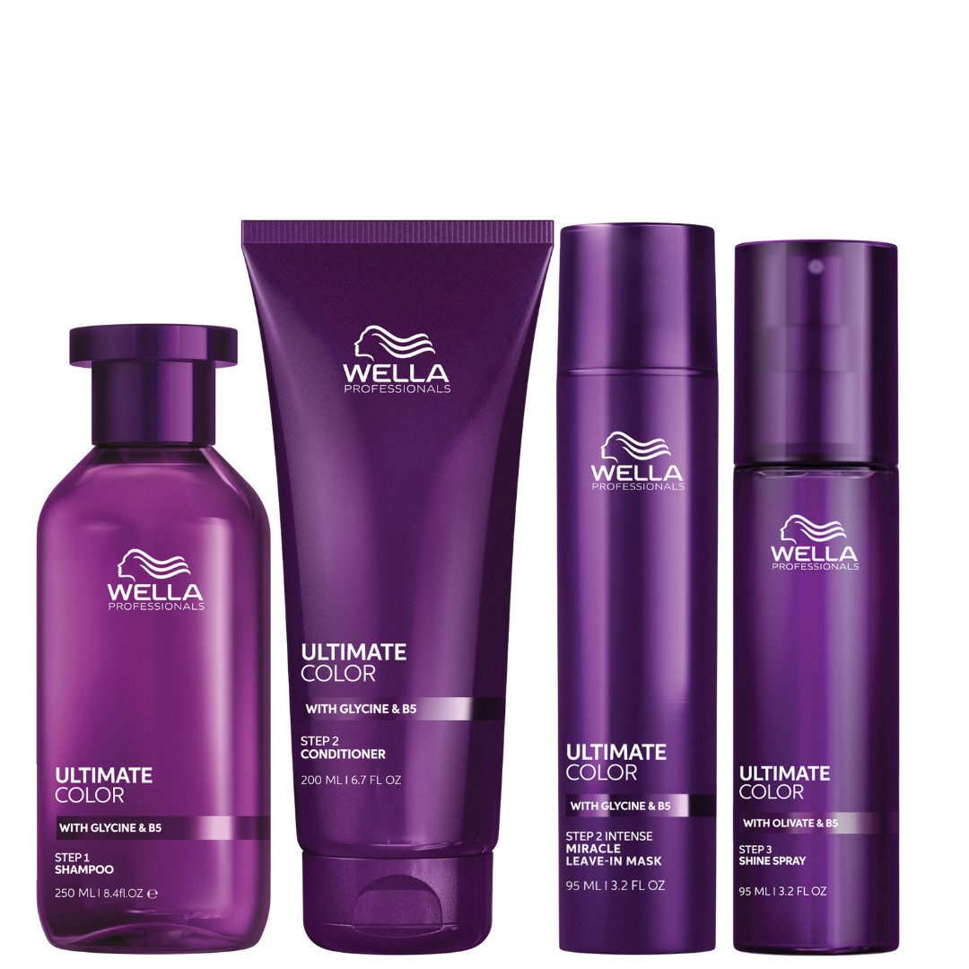Wella Professionals Haarpflege-Set Ultimate Color Full Routine, 4-tlg., Anti-haarbruch