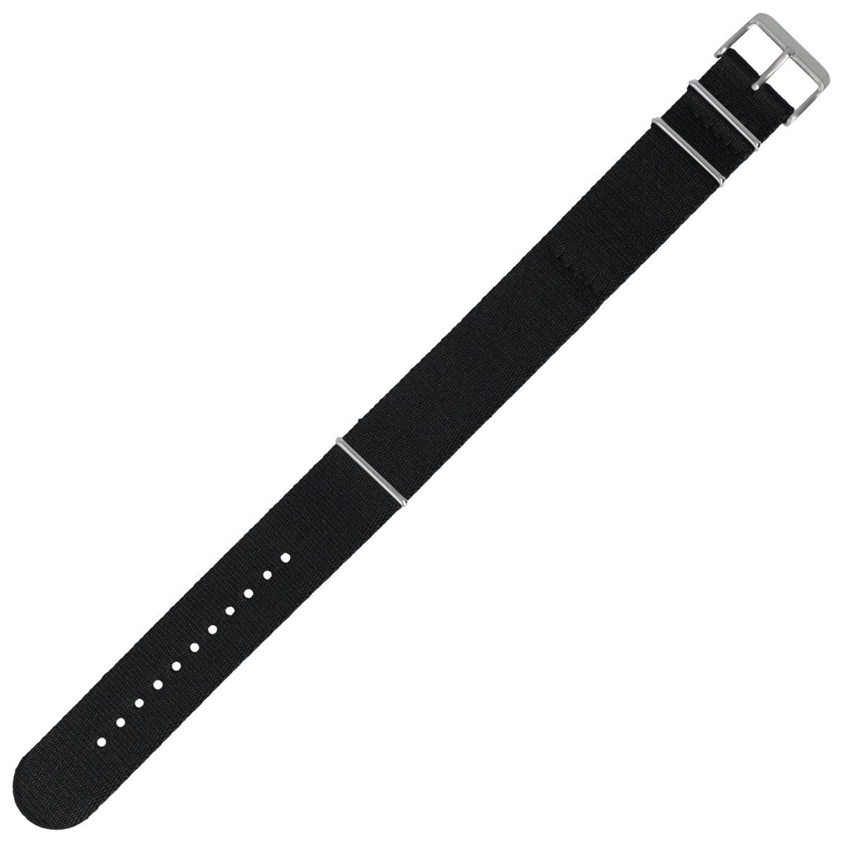 Victorinox Uhrenarmband 22mm Textil Schwarz 5046