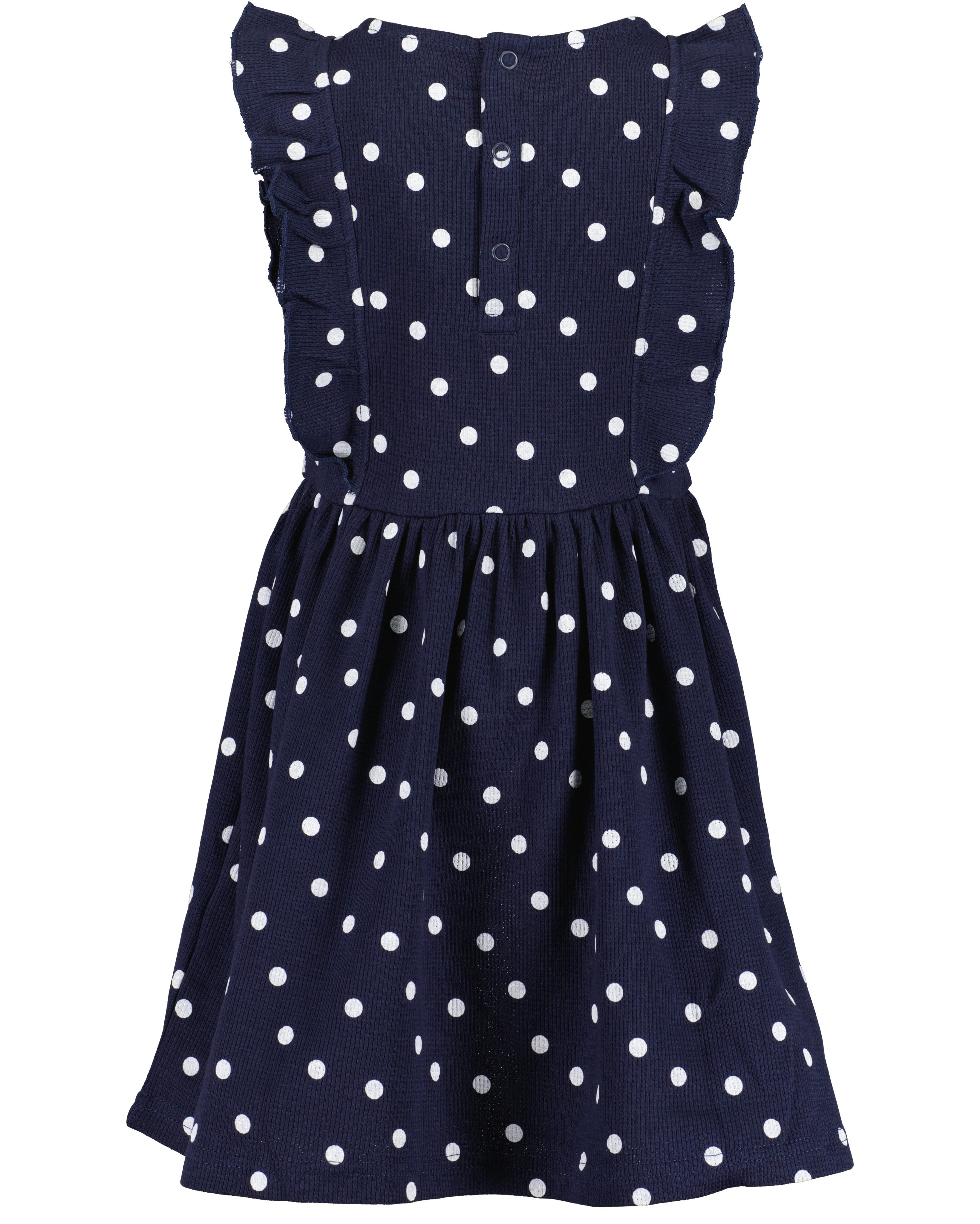 Blue Seven Sommerkleid (1-tlg) mit tollen Volants und mit kleiner Knopfleiste im Rücken