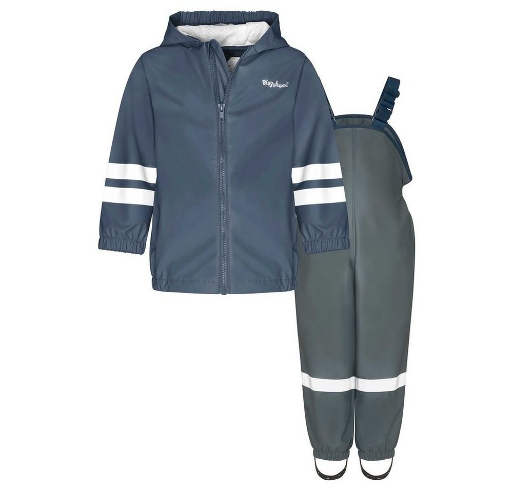 Playshoes Regenjacke Regen-Set Latzhose Basic