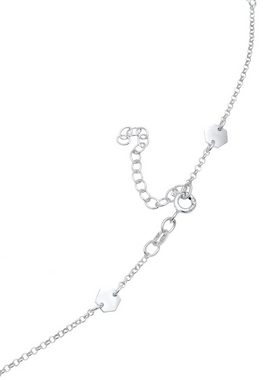 Elli Choker Choker Geo Plättchen Hexagon 925 Silber