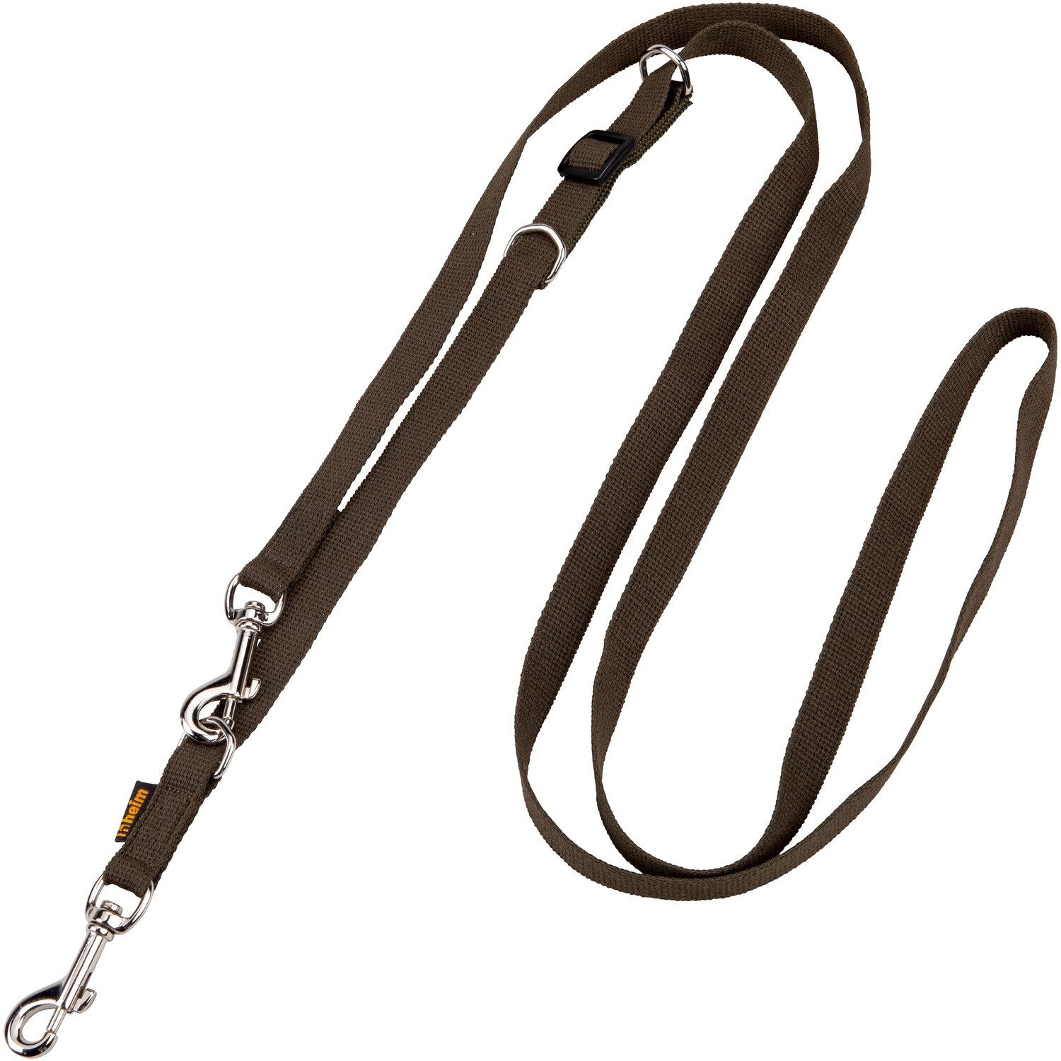 HEIM Hundeleine Umhängeleine Gurtband – variabel