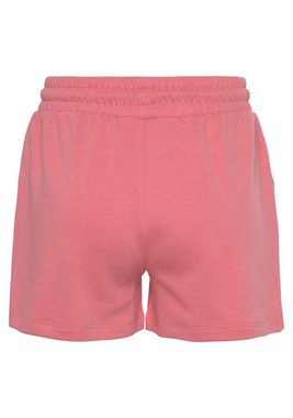 Vivance Sweatshorts -Kurze Hose mit aufgesetzten Taschen und Kontrastkordel, Loungewear