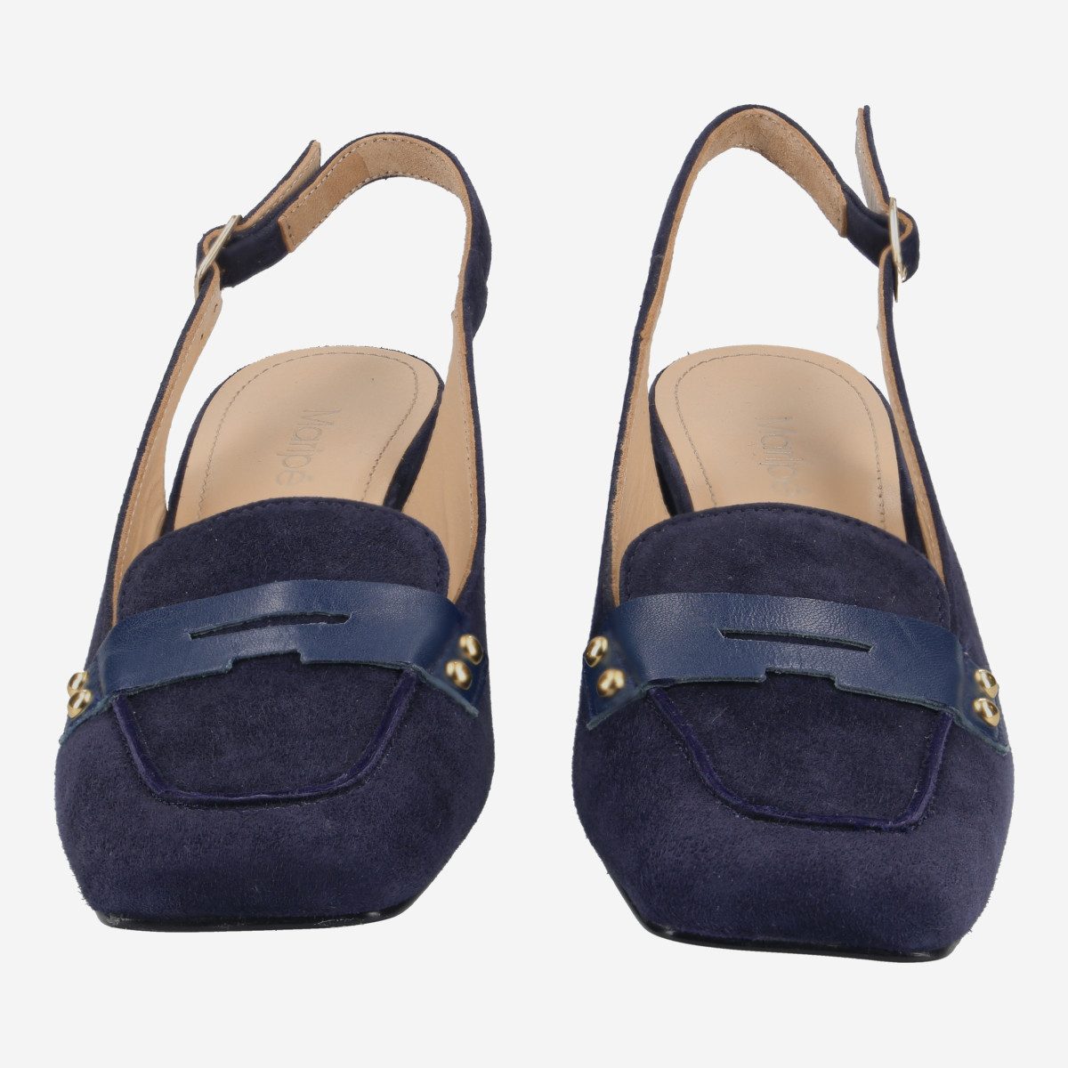 Maripé Maripé MARION V.8 ABYSS, Peeptoes & Slingpumps, Blau, Damen Peeptoep günstig online kaufen