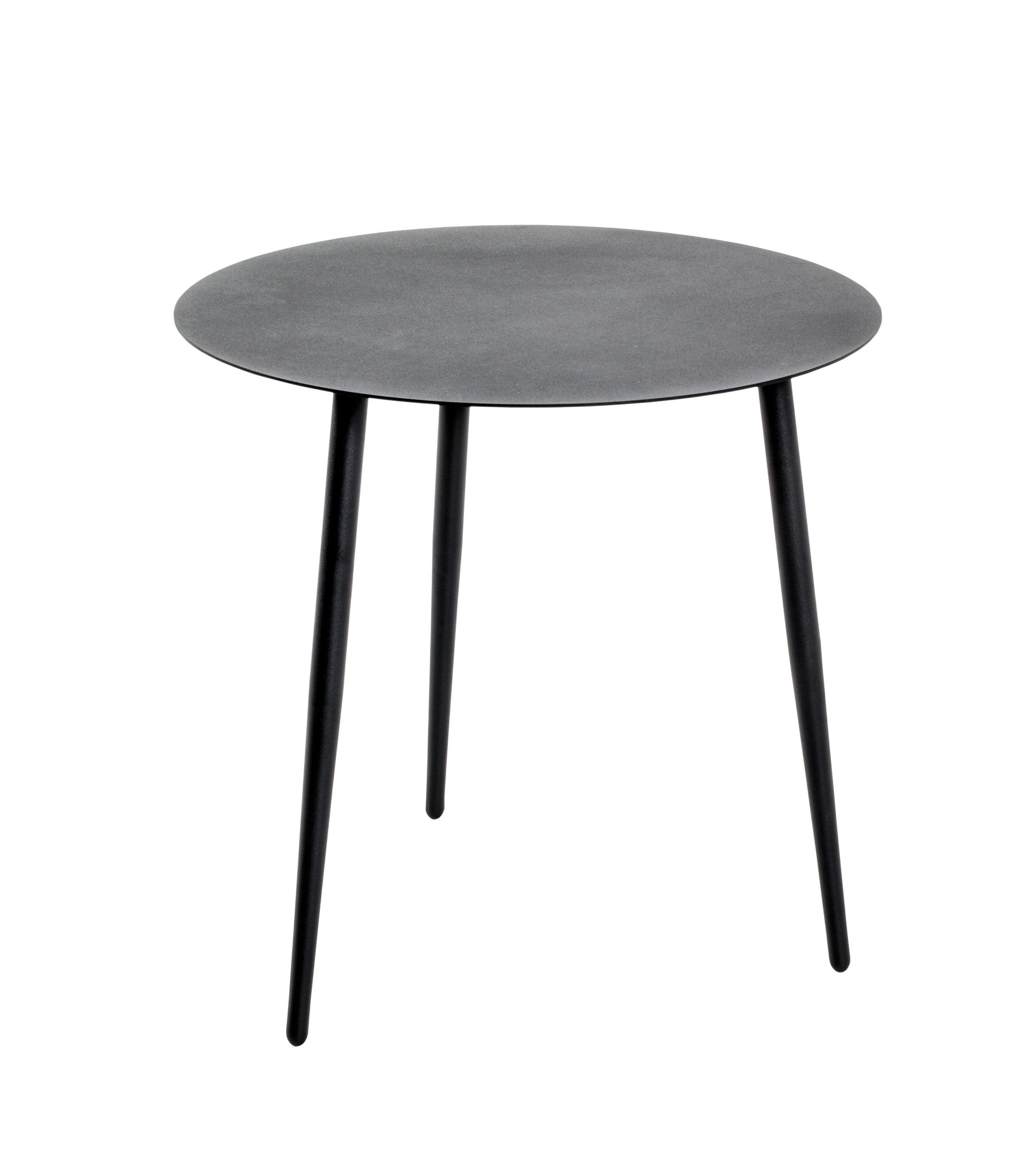 HAKU cm) schwarz Beistelltisch, HAKU 45x45 cm Beistelltisch DH (DH Kaffeetisch 45x45 Beistelltisch Möbel