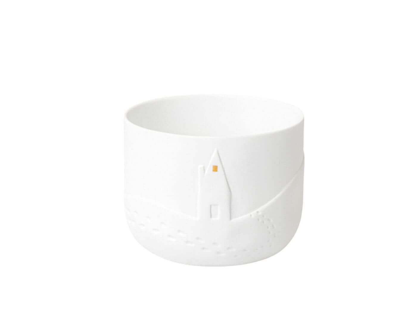 Räder Design Teelichthalter Schneetag. Teelicht - Fußspuren