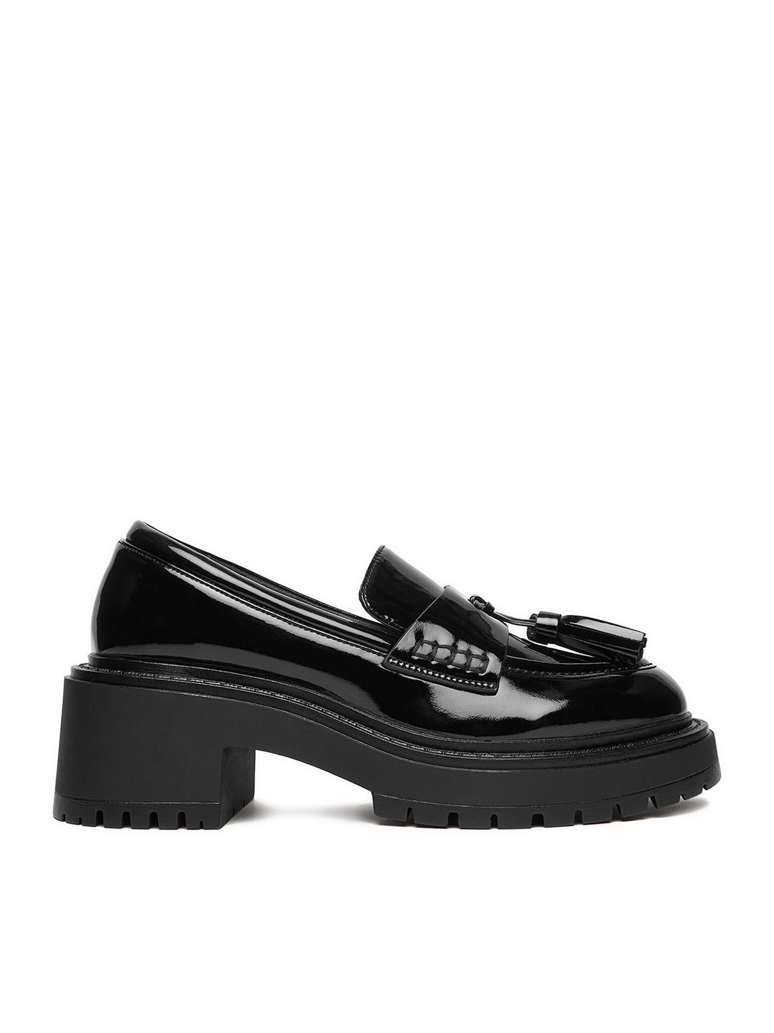 Badura Badura Frauen-Loafers Schwarz C-AVIANA-PM014-03 Mokassin