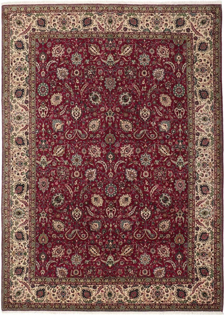 Orientteppich Tabriz 40raj 261x352 Höhe: Orientteppich / Perserteppich, 10 Handgeknüpfter mm rechteckig, Nain Trading