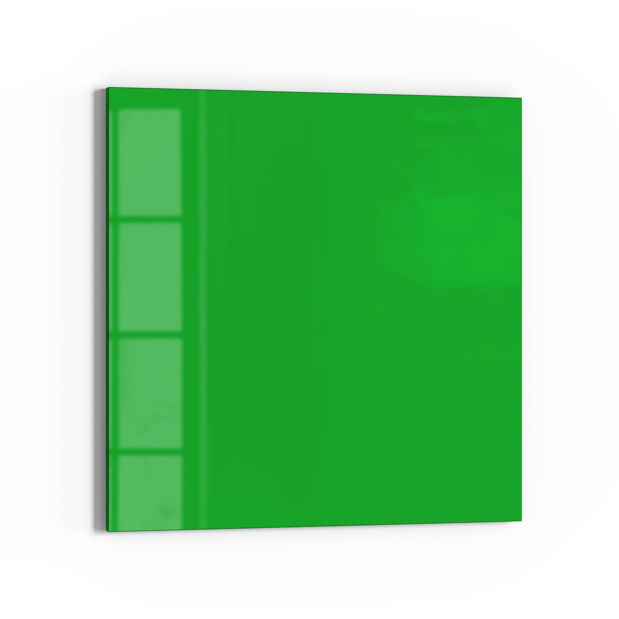 DEQORI Magnettafel 'Unifarben - Mittelgrün', Whiteboard Pinnwand beschreibbar