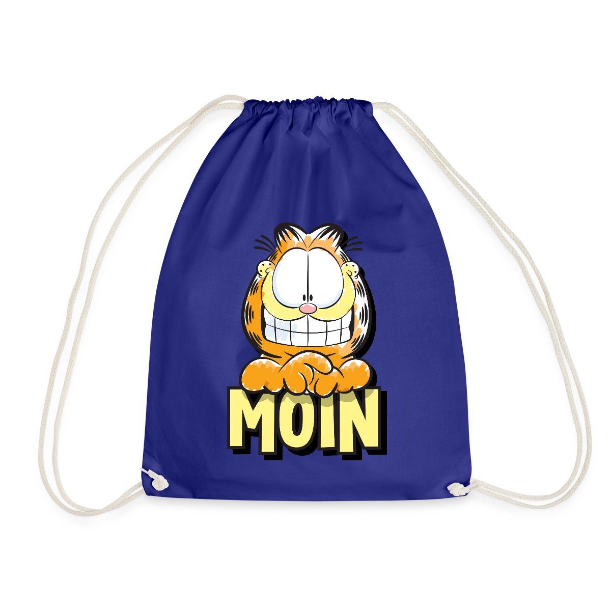 Spreadshirt Turnbeutel Garfield Moin Nordsee Ostsee Geschenk Turnbeutel (1-tlg)