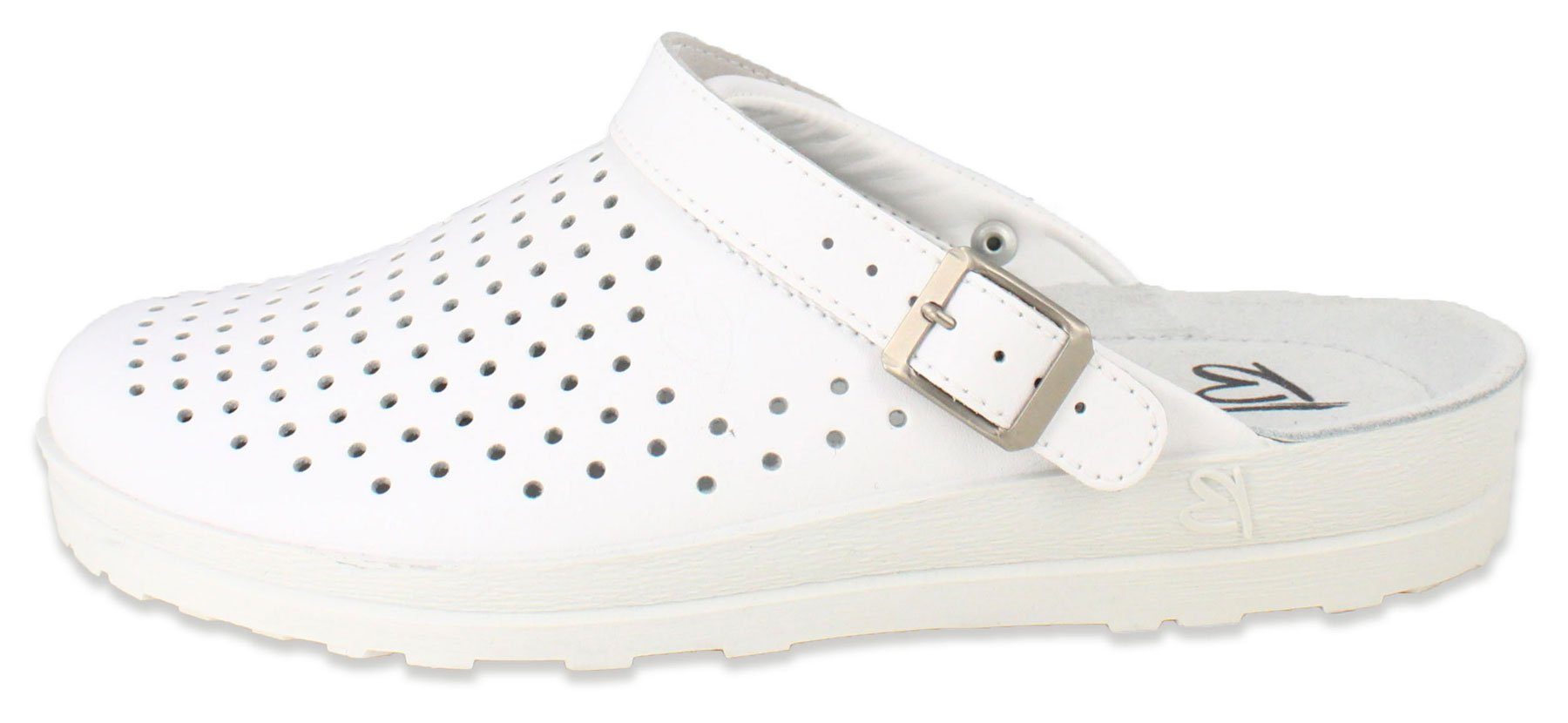 Herren-Clogs Theo mit Fersenriemen Hausschuh