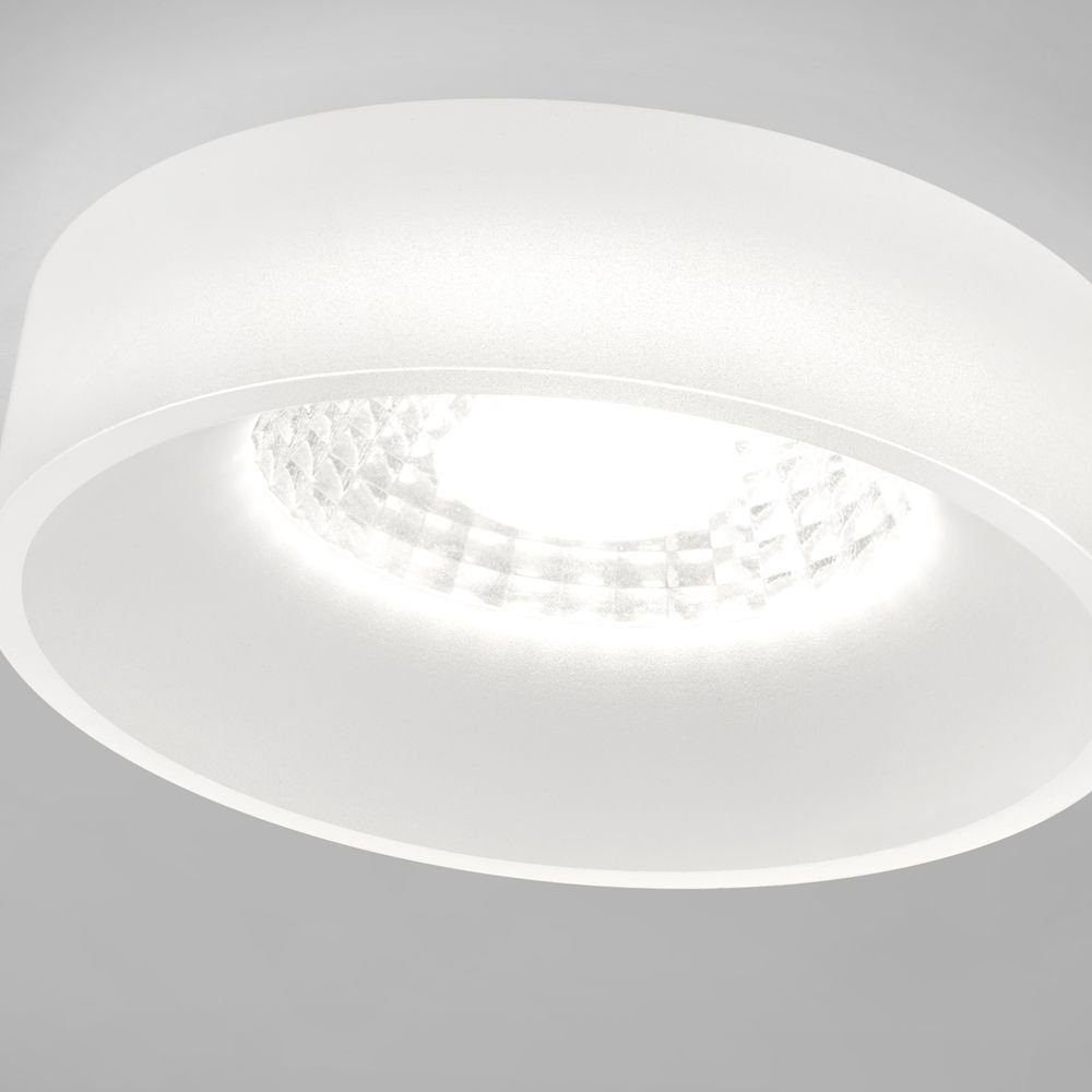 Iva enthalten: LED, Einbauleuchte Leuchtmittel 5W, in Transparent-satiniert click-licht Weiß keine Angabe, Deckeneinbaustrahler und LED Einbauleuchte Einbaustrahler, verbaut, Ja, warmweiss, LED fest