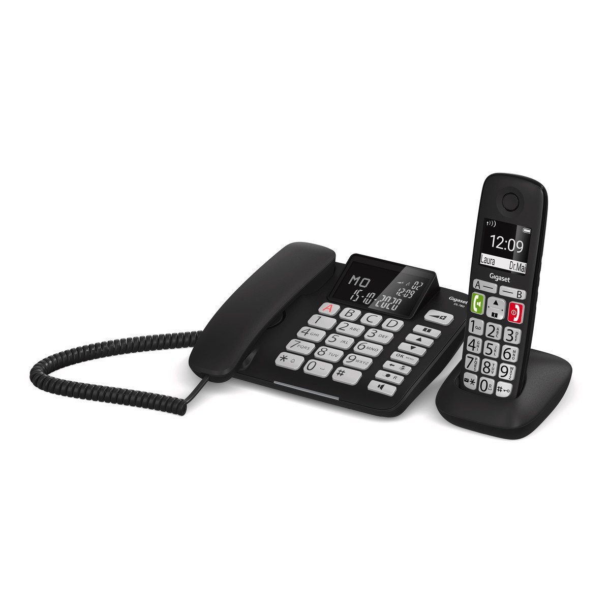 Gigaset DL780 Plus Großtastentelefon (Mobilteile: 1)