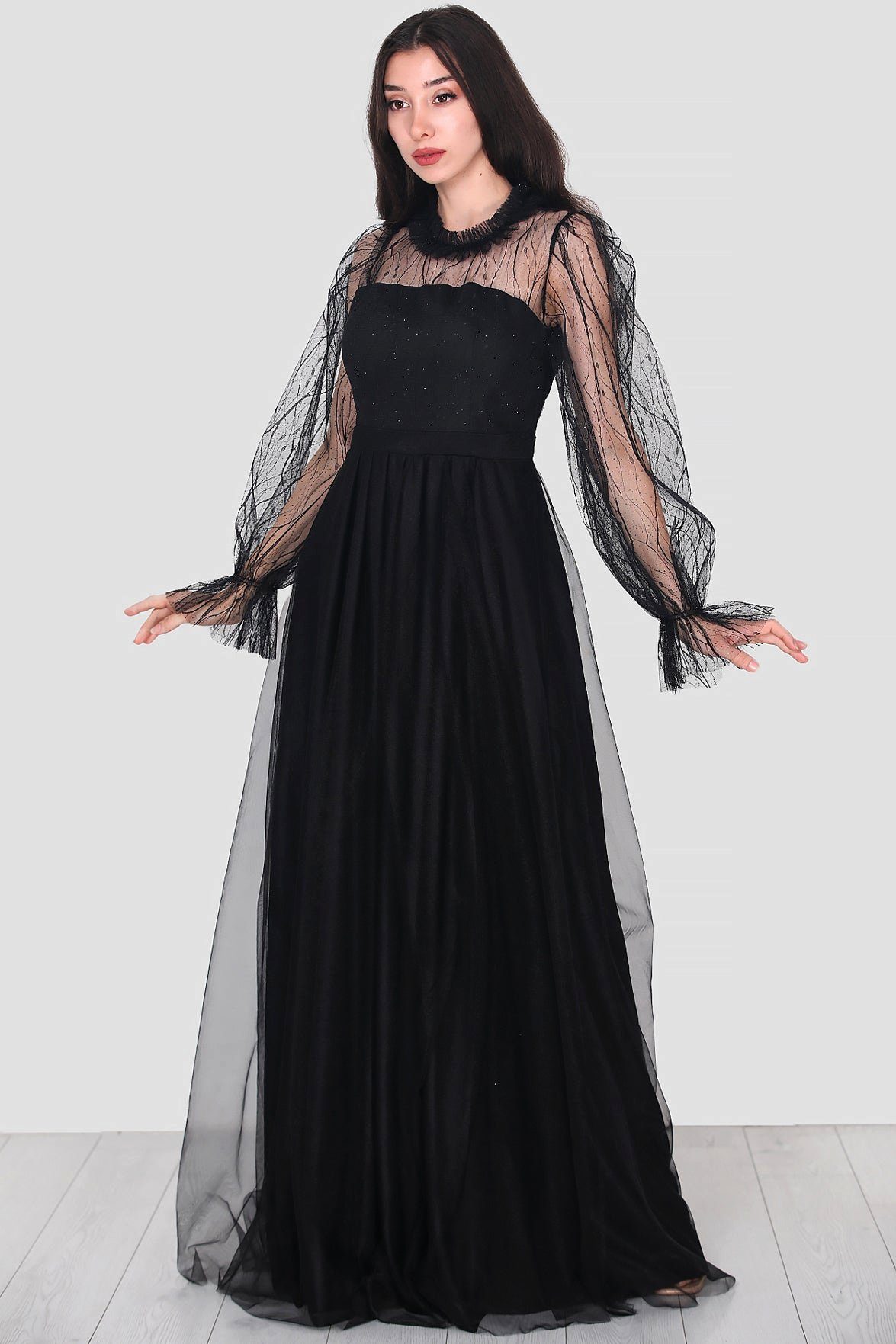 Modabout Abendkleid Langes Maxikleid Hochzeitskleid für Damen – NELB0588D5128SYH (1-tlg)