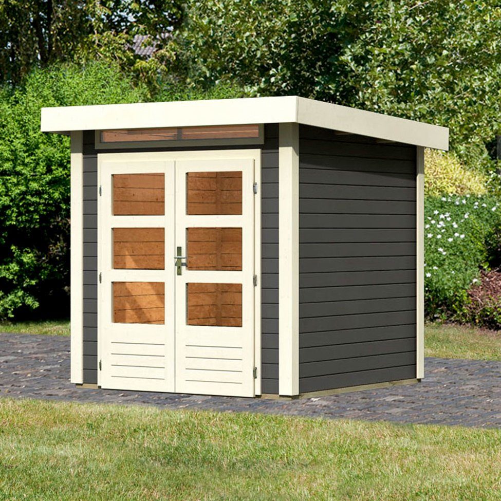 Karibu Gartenhaus Ammersee 1, BxT: 236x232 cm