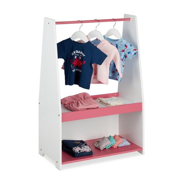 relaxdays Kleiderständer „Kleiderständer für Kinder“