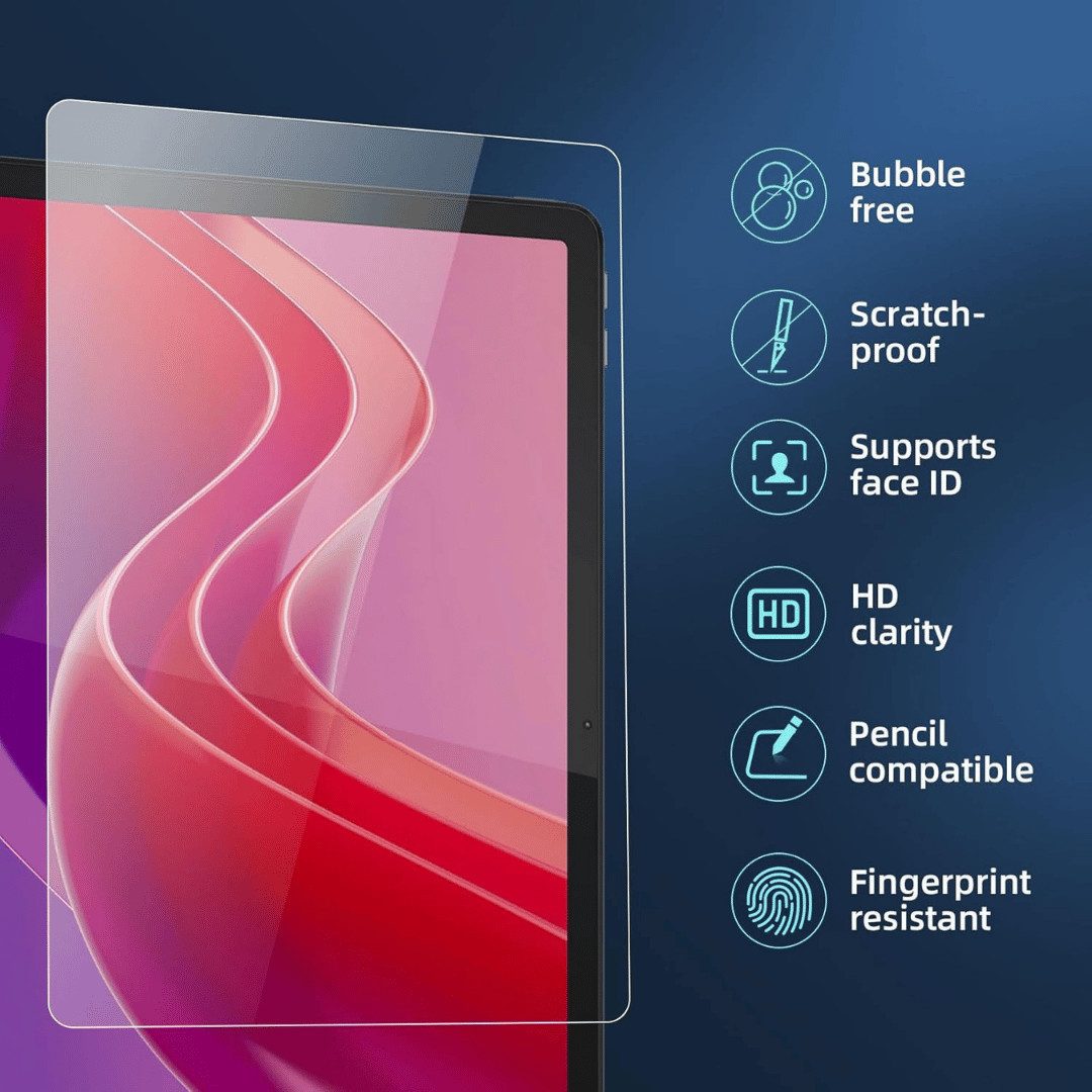 SmartUP Displayschutzglas 2X Schutzglas für Lenovo Tab M11 Panzerfolie Display Full Screen 9H für Lenovo Tab M11