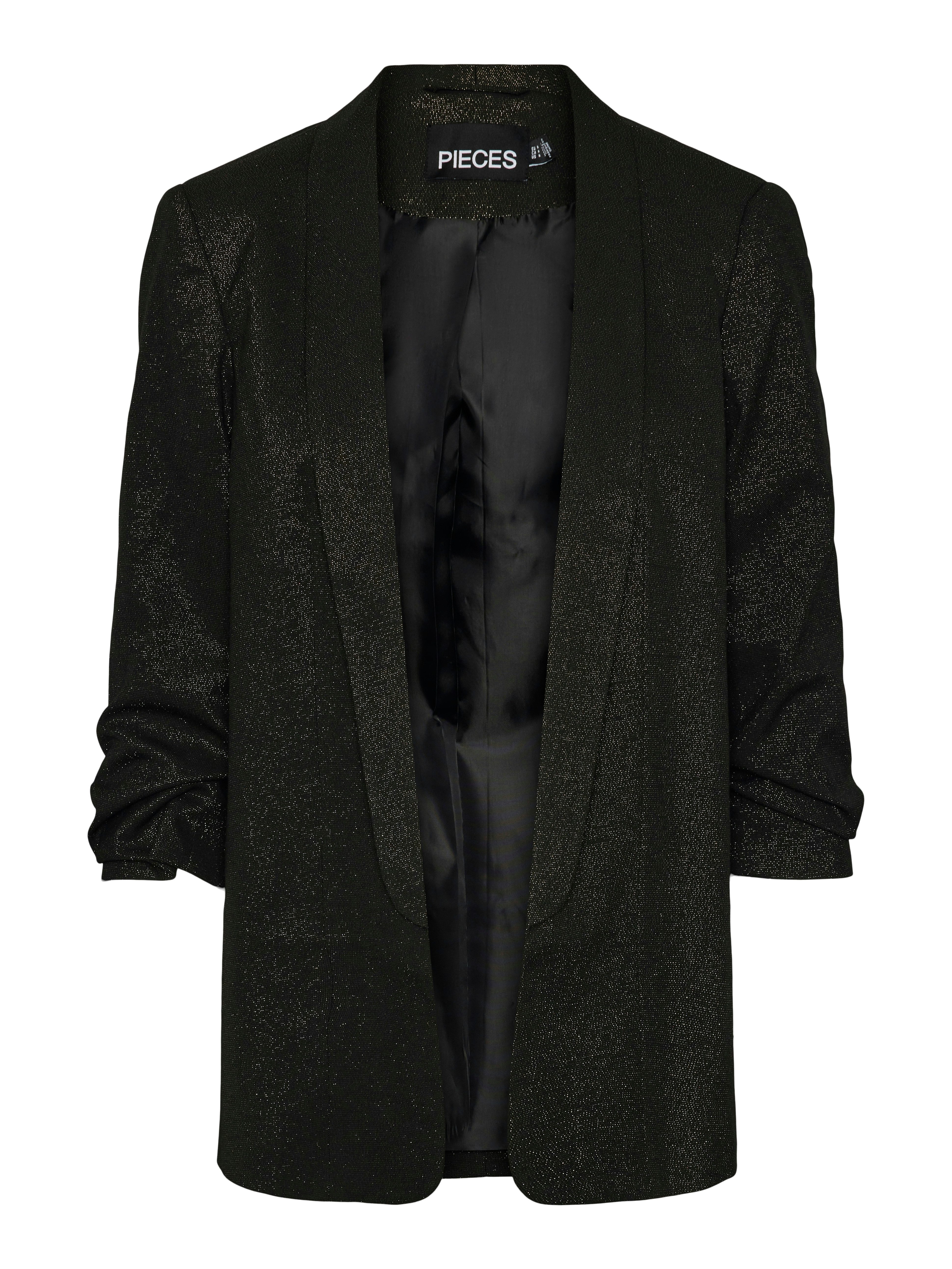 pieces Longblazer PCBOSELLA 3/4 GLITTER BLAZER NOOS – Bild 3 von 5
