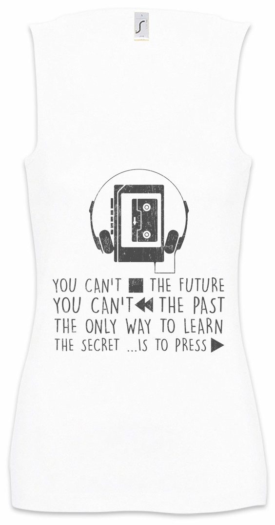 Urban Backwoods Tanktop 13 Walkman Ärmelloses Damen T-Shirt School Schule Tiger Pride Tape Cassette Team Mannschaft Symbol