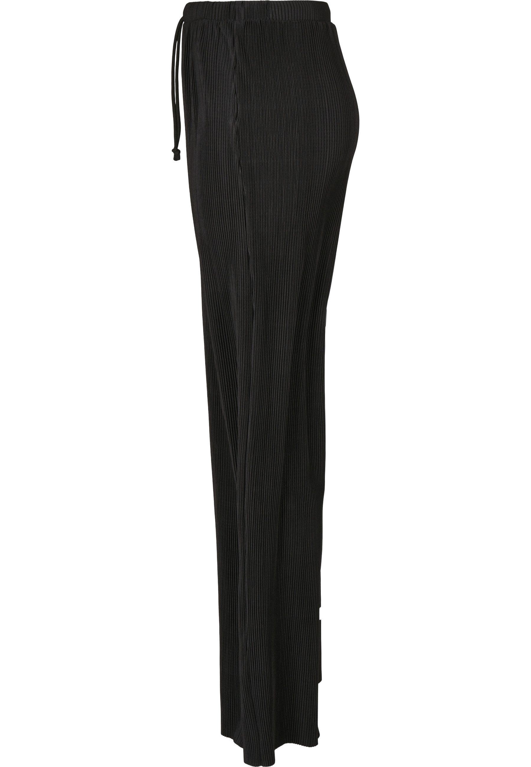URBAN CLASSICS Stoffhose Urban Classics Damen Ladies Plisse Pants (1-tlg)