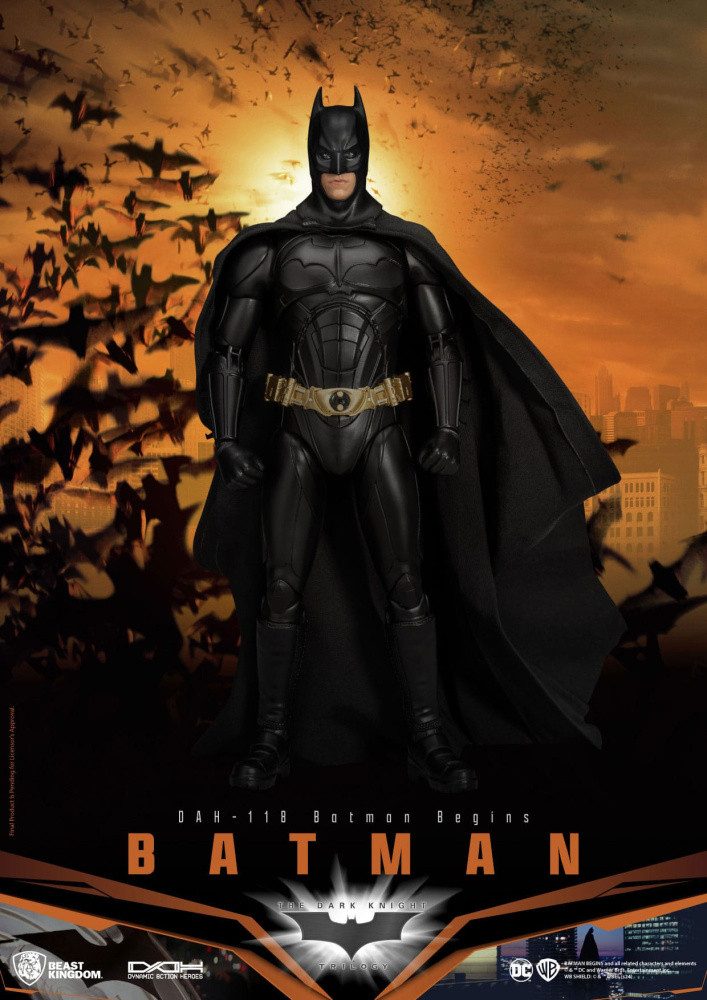 Actionfigur DC Comics Dynamic 8ction Heroes Actionfigur 1/9 Batman (Batman Begins)