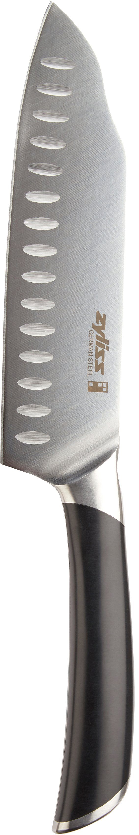 zyliss Santokumesser Comfort Pro, Deutscher Edelstahl langlebig ergonomisch geformt