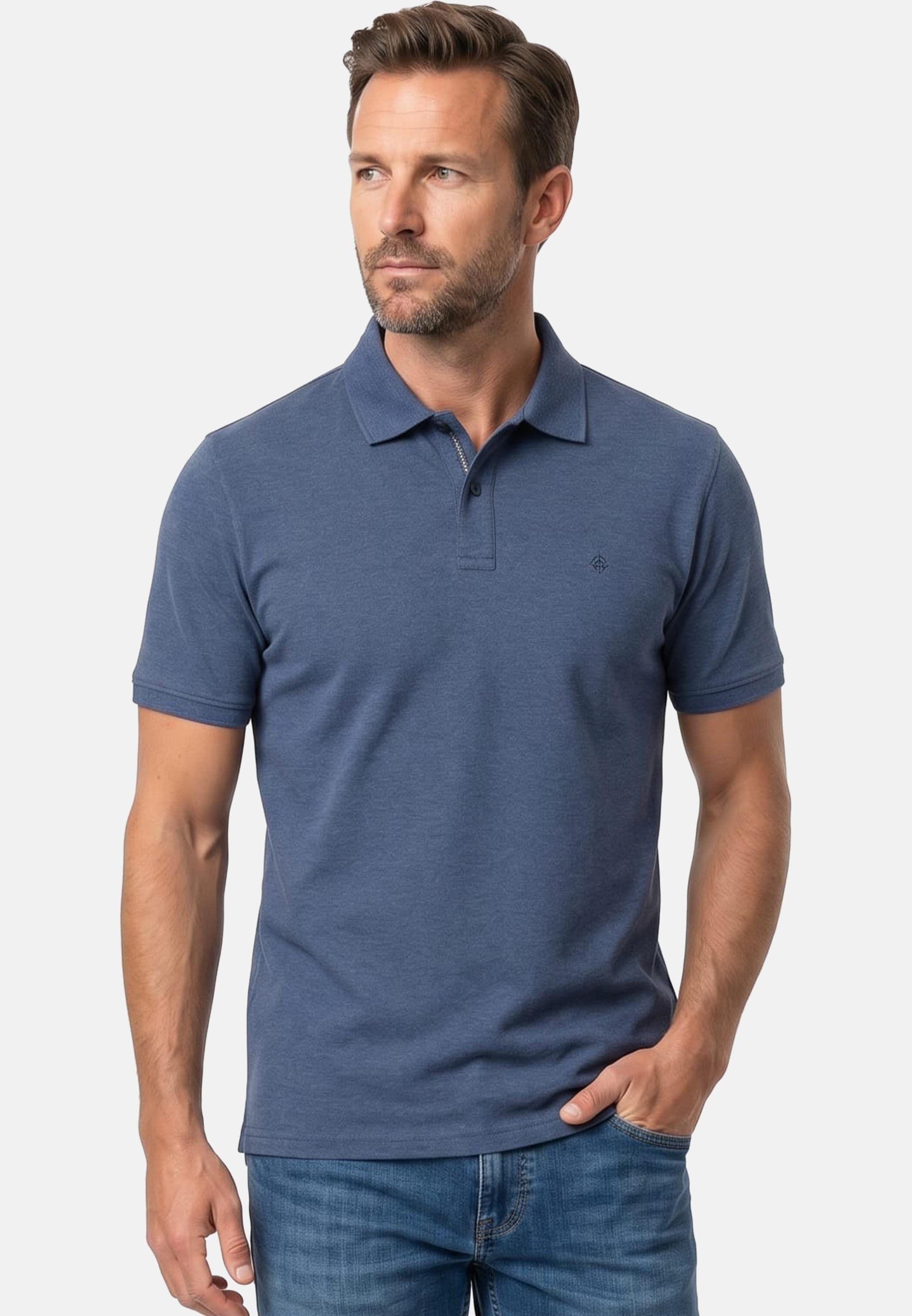 CASAMODA Poloshirt 2er Pack Basic (Spar-Set, 2-tlg) Poloshirt - Baumwolle - Atmungsaktiv - Mit Stretchanteil