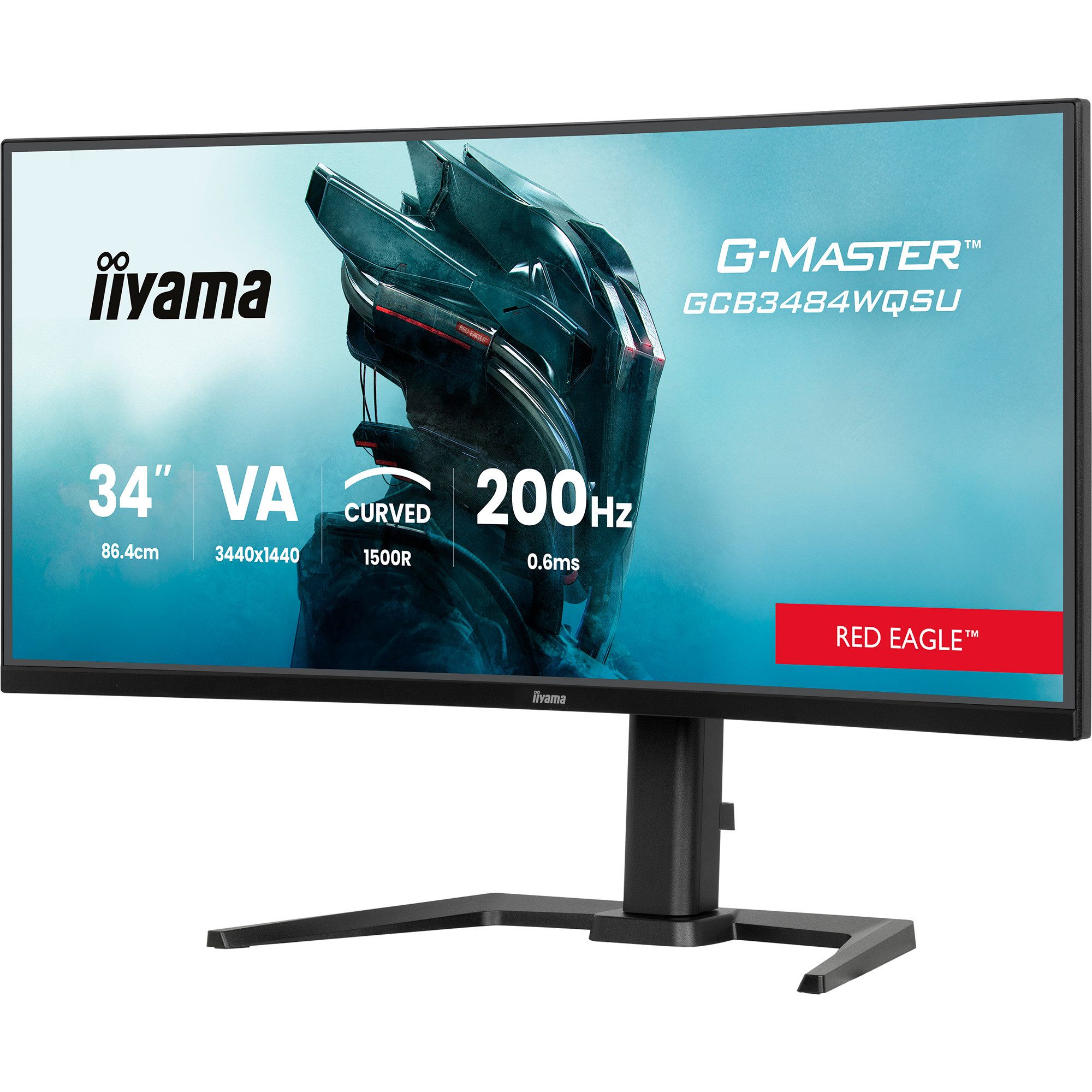 Iiyama iiyama G-Master GCB3484WQSU-B2, Gaming-Monitor, TFT-Monitor (3440 x 1440 px)