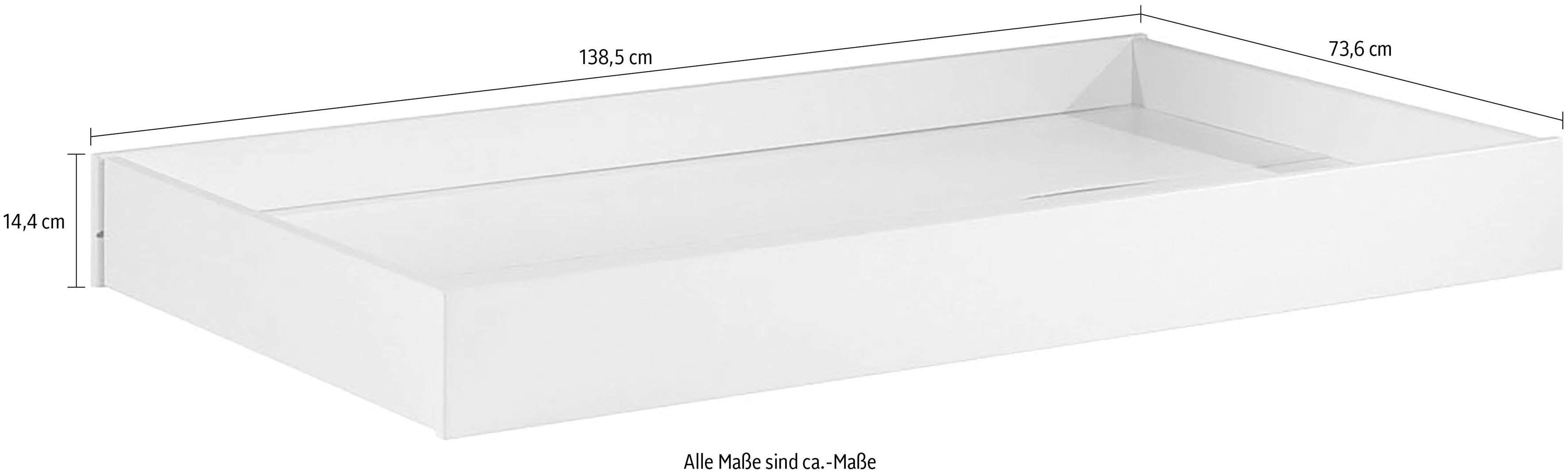 Vipack Bettschubkasten Kiddy (Made in Europe), in 2 Breiten