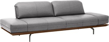 hülsta sofa 3-Sitzer hs.420, in 2 Qualitäten, Holzrahmen in Eiche Natur oder Nußbaum, Breite 232 cm